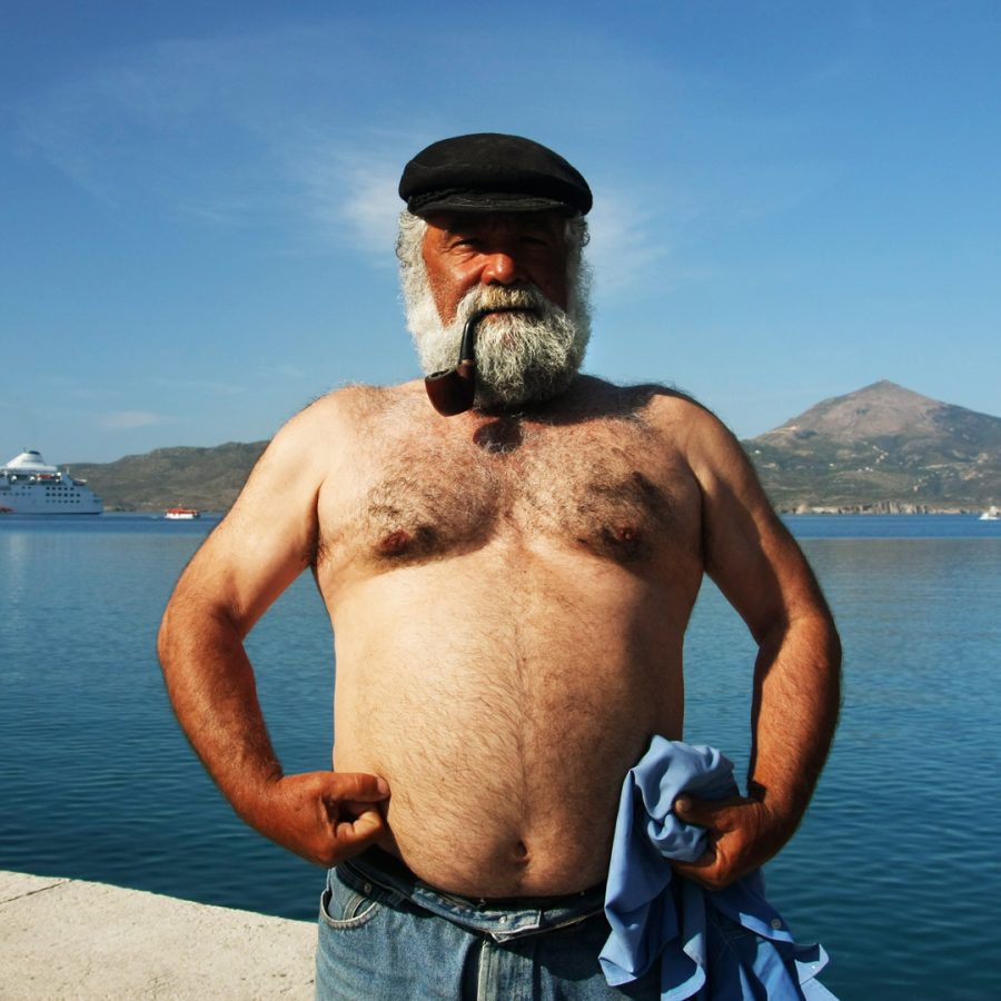 milos grecja port fotografia anka książek